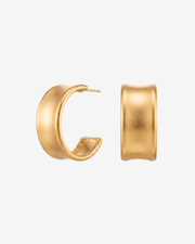 Chunky hoop oorbellen