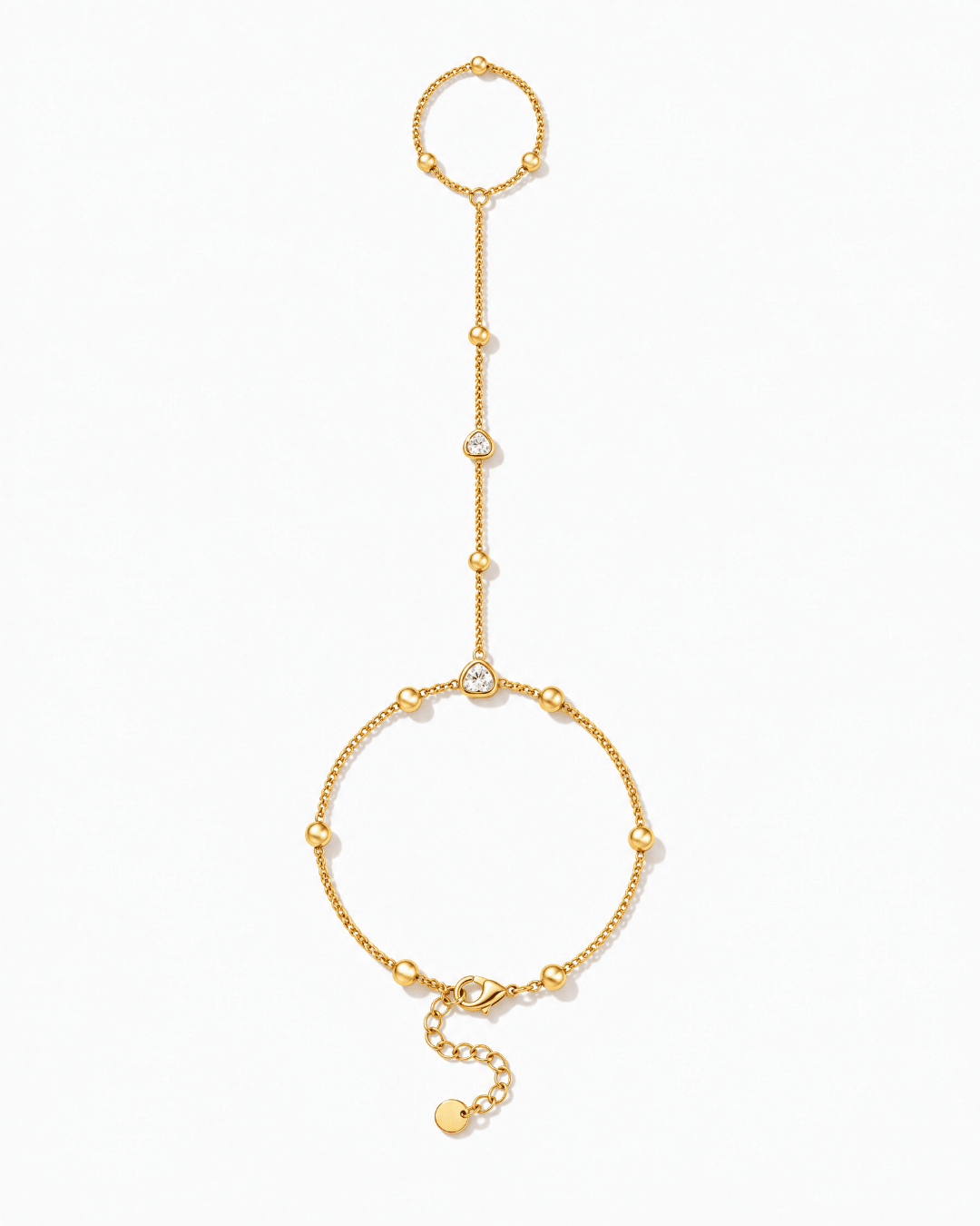 Agnes hand chain - Opulaire - WATERPROOF jewelry - 