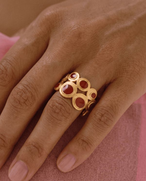 Alara ring - Opulaire - WATERPROOF jewelry - Adjustable -