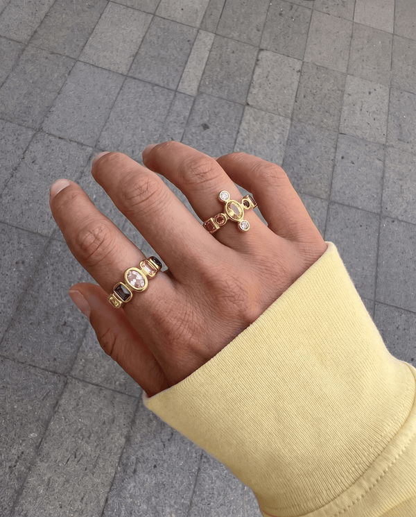 Ava ring - Opulaire - WATERPROOF jewelry - EU 52 -
