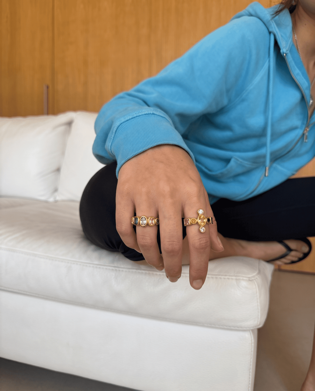 Ava ring - Opulaire - WATERPROOF jewelry - EU 52 -