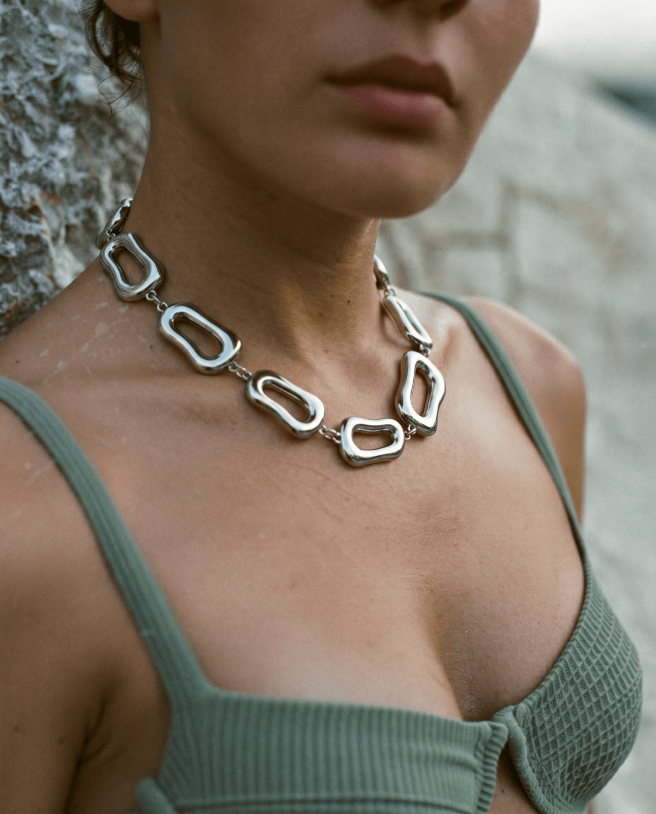 Big chain necklace - Opulaire - WATERPROOF jewelry - 