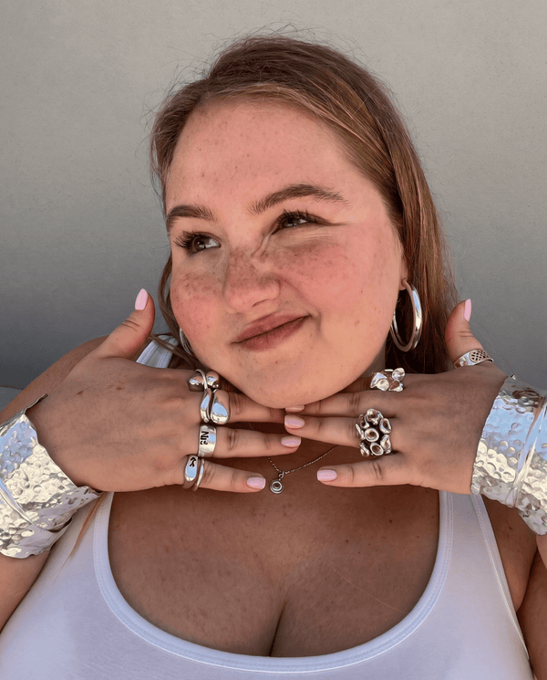 Big hoop earrings small - Opulaire - WATERPROOF jewelry - 