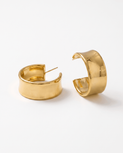 Chunky hoop earrings - Opulaire - WATERPROOF jewelry - 