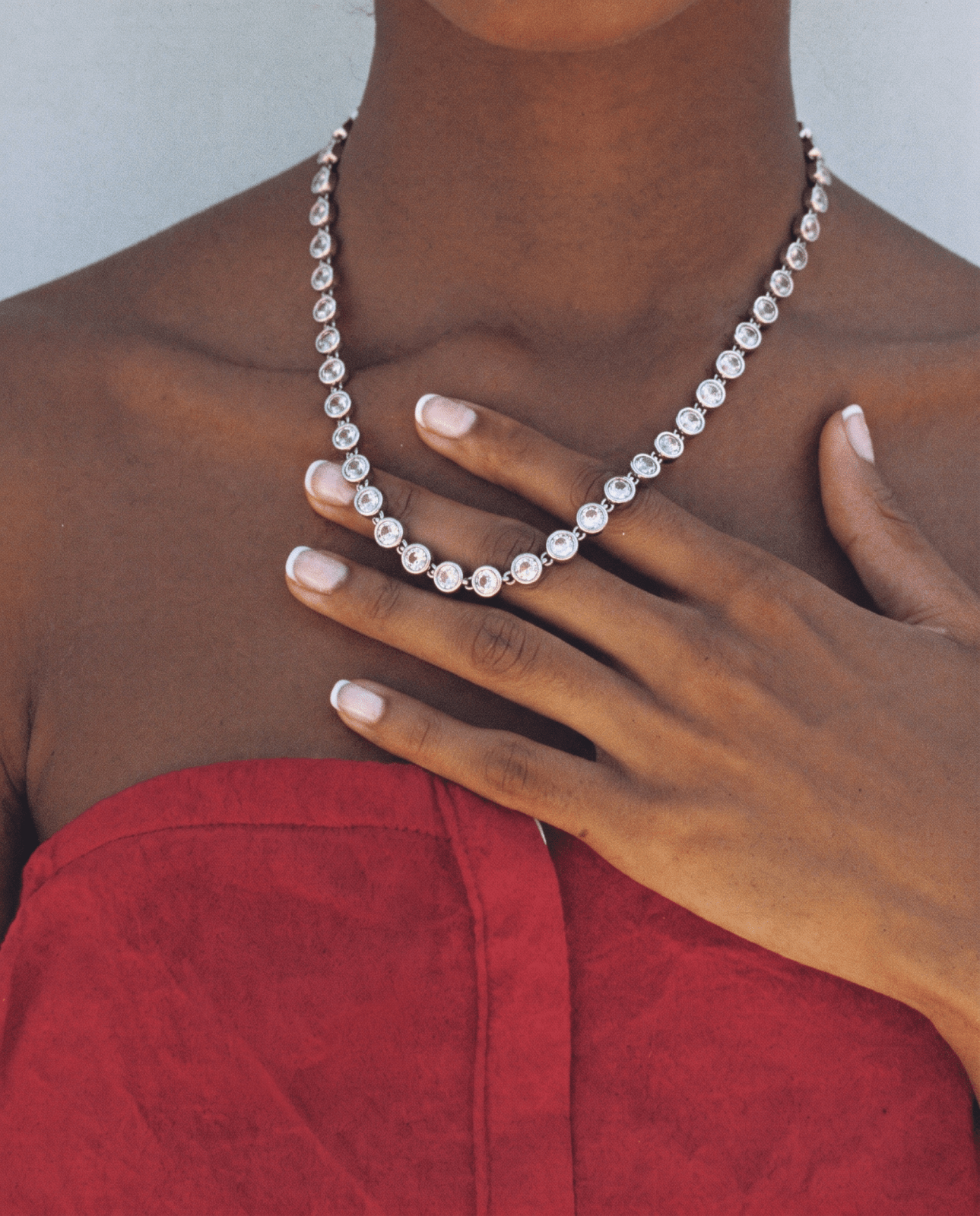 Daisy necklace - Opulaire - WATERPROOF jewelry - 