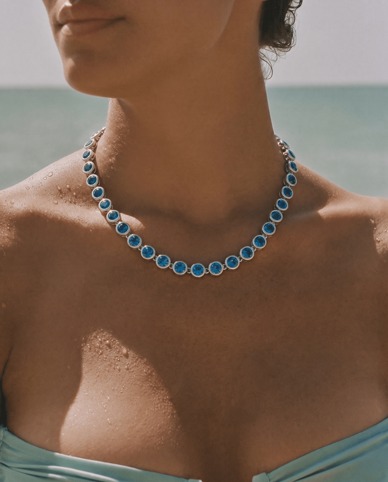 Daisy necklace - Opulaire - WATERPROOF jewelry - 