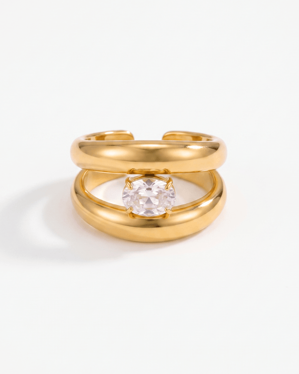 Elodie ring - Opulaire - WATERPROOF jewelry - Adjustable -
