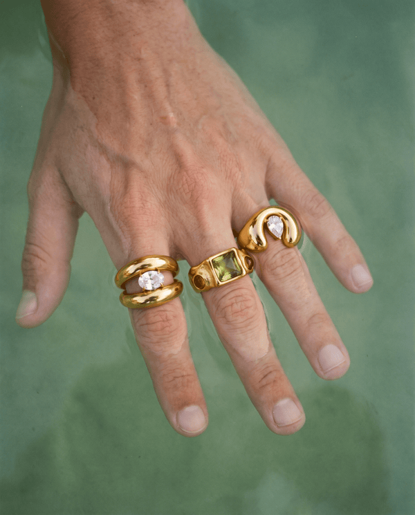 Elodie ring - Opulaire - WATERPROOF jewelry - Adjustable -