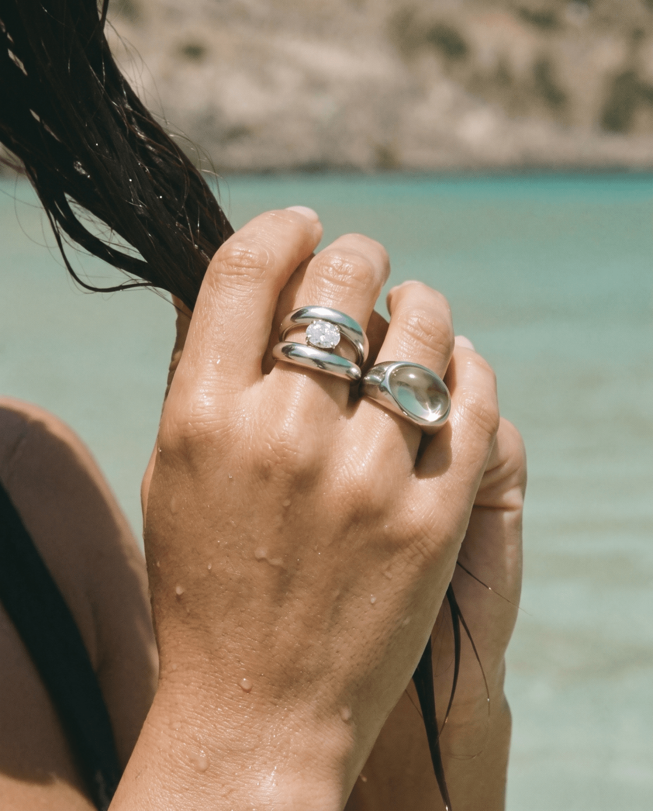 Elodie ring - Opulaire - WATERPROOF jewelry - Adjustable -