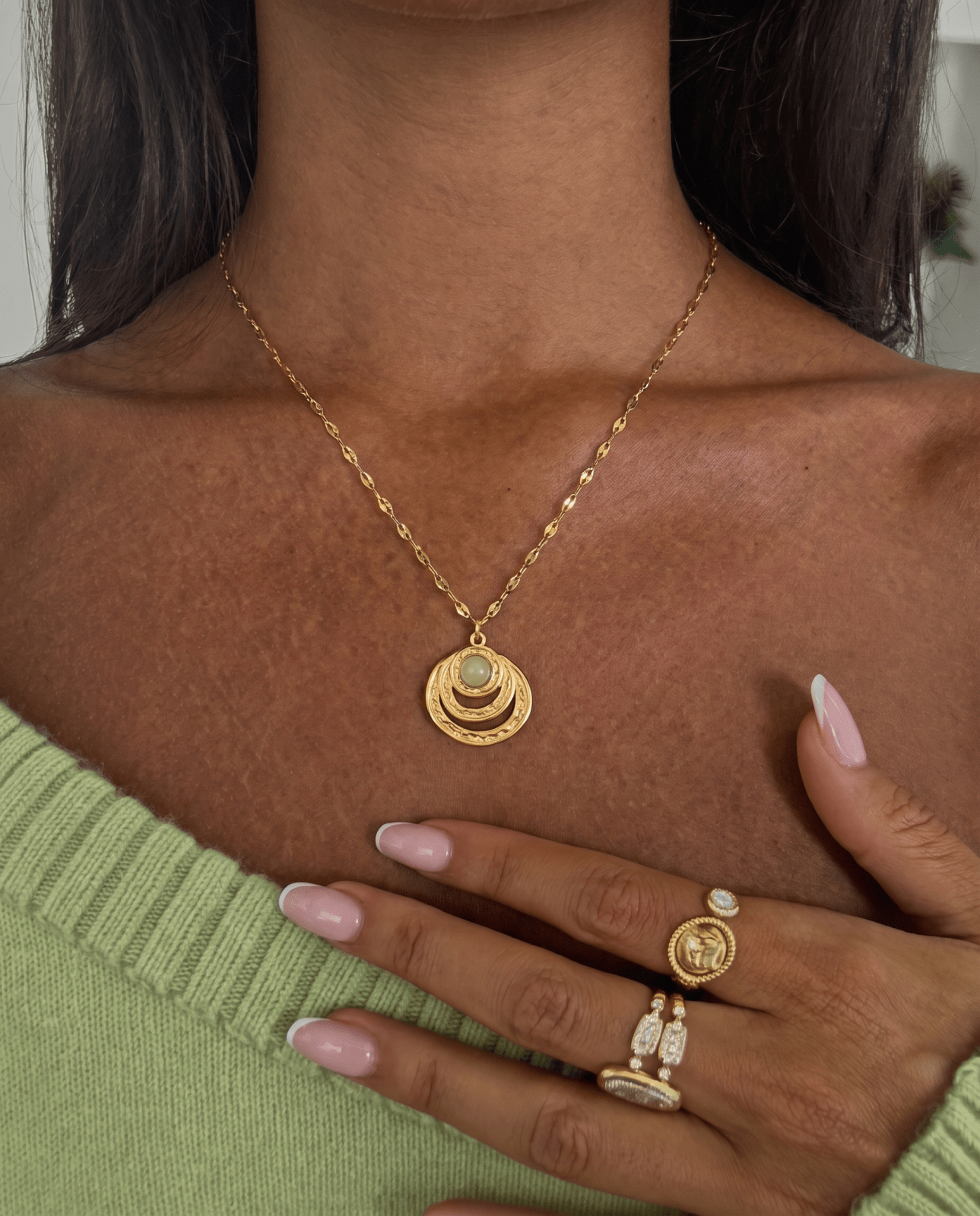 Gia necklace - Opulaire - WATERPROOF jewelry - 