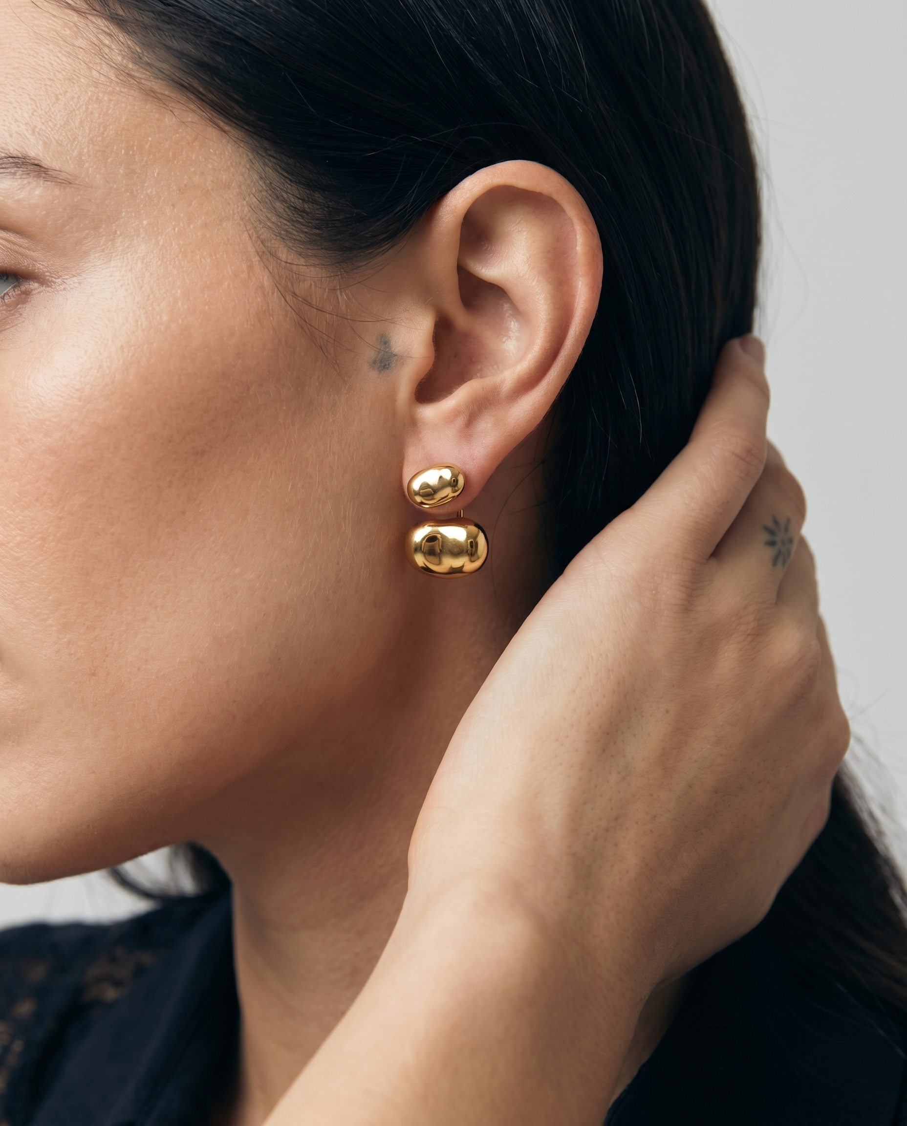 Amber earrings