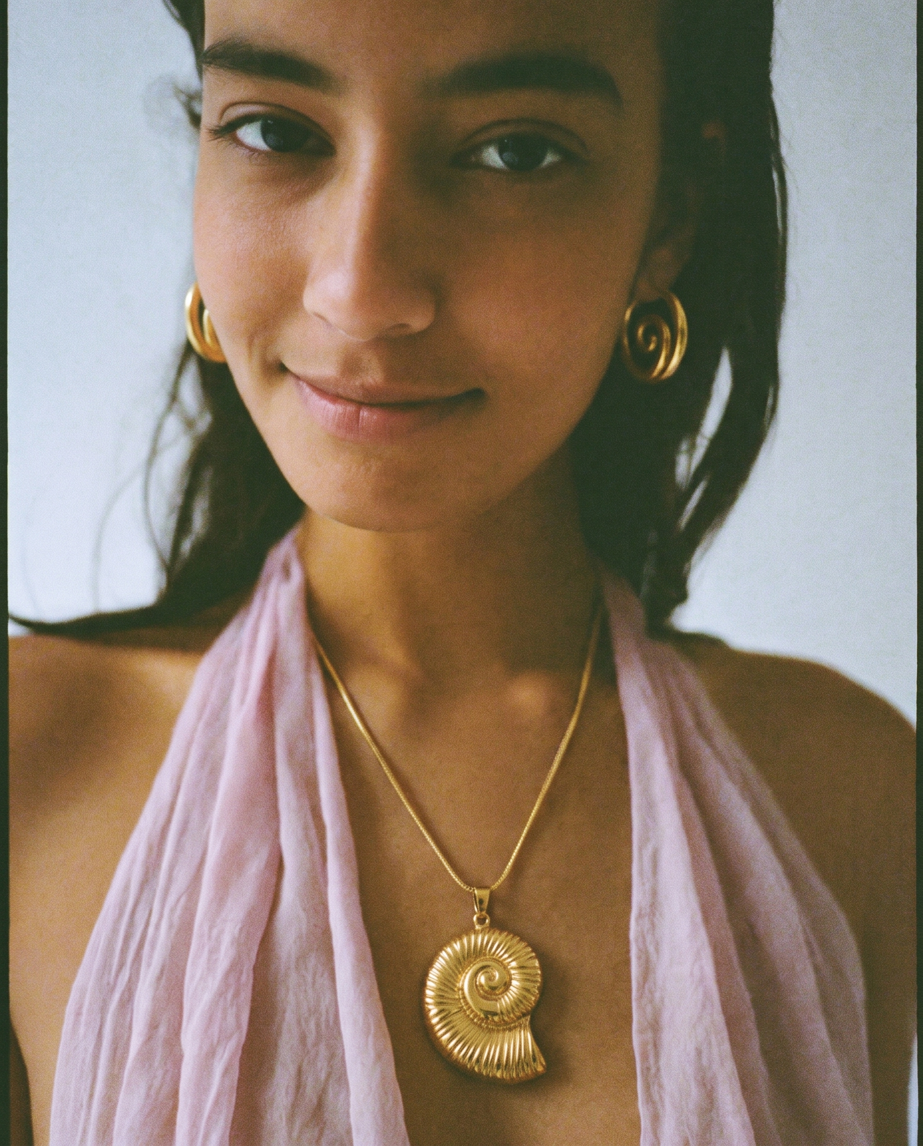 Spiral necklace