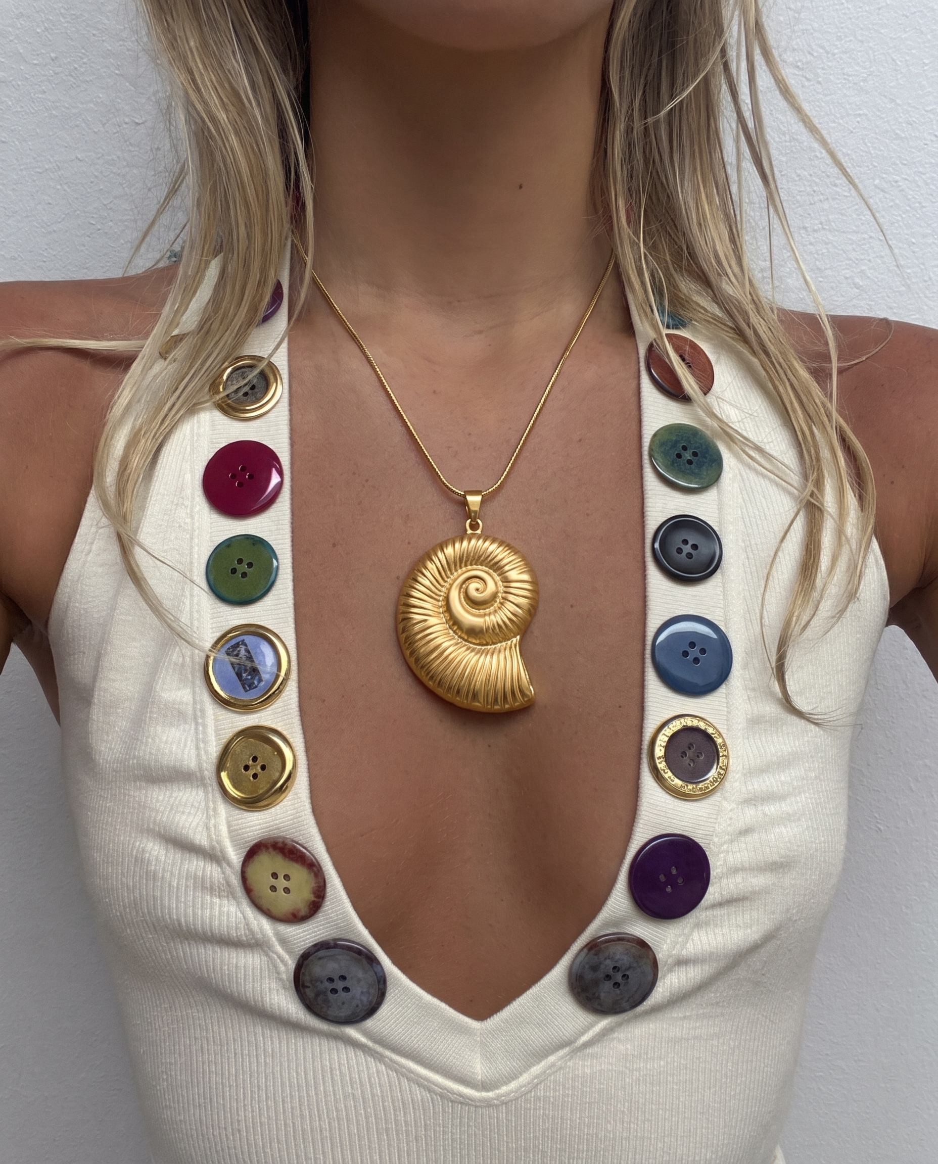 Spiral necklace