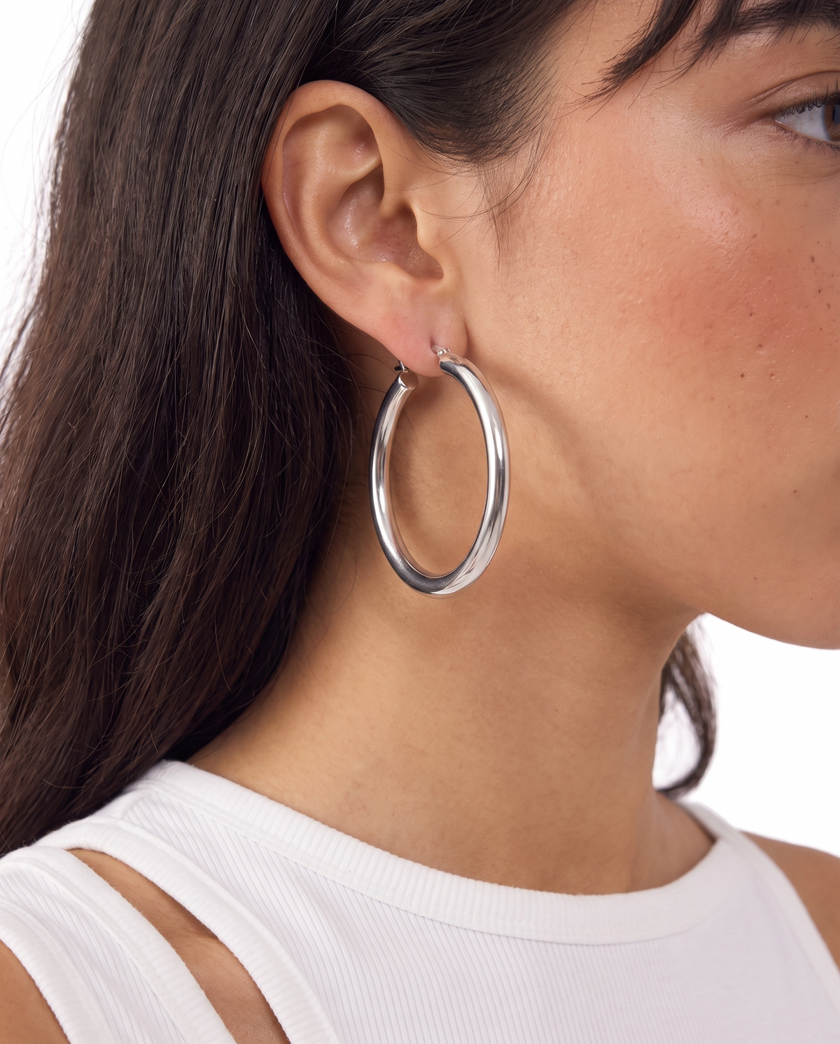 Hoop BOUCLES D'OREILLES grand
