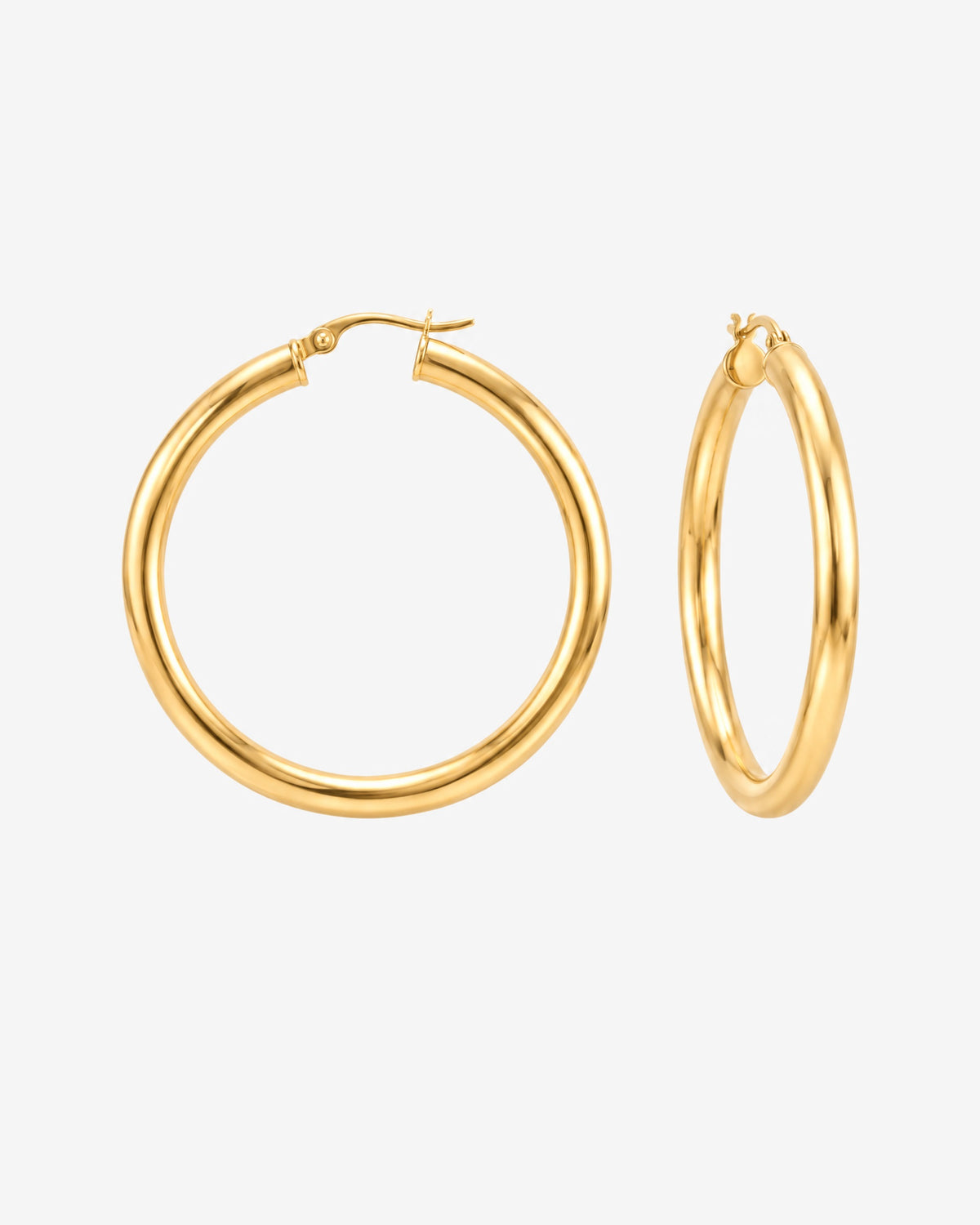 Hoop earrings big