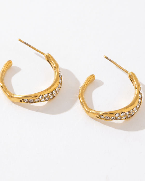 Hula earrings - Opulaire - WATERPROOF jewelry - 