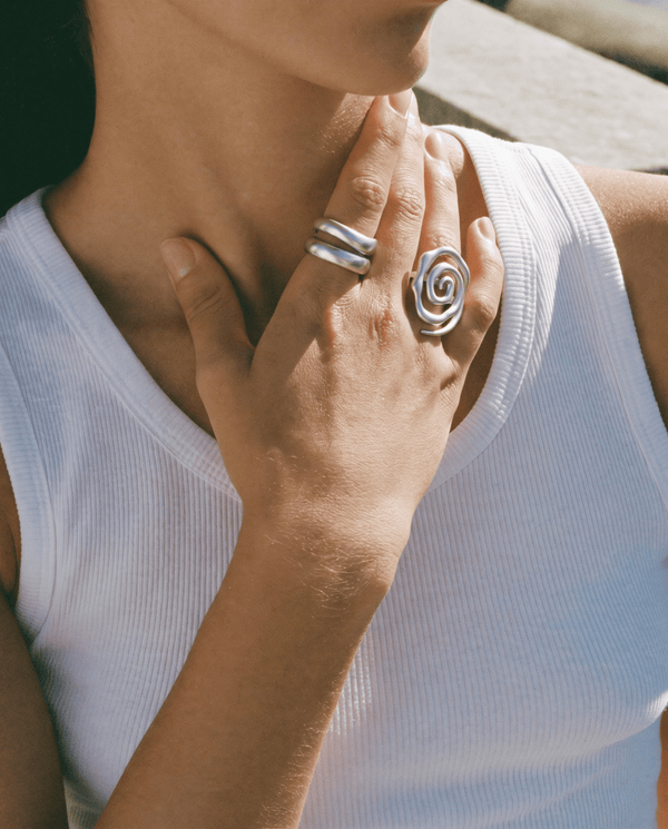 Line ring - Opulaire - WATERPROOF jewelry - EU 52 -