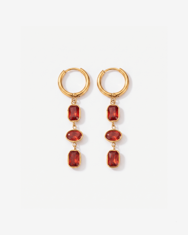 Liora earrings - Opulaire - WATERPROOF jewelry - 