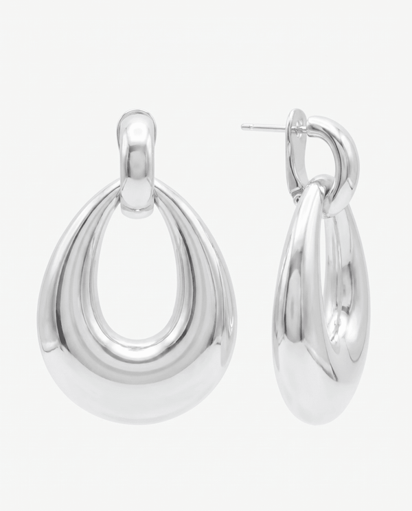 Lulu earrings - Opulaire - WATERPROOF jewelry - Silver -