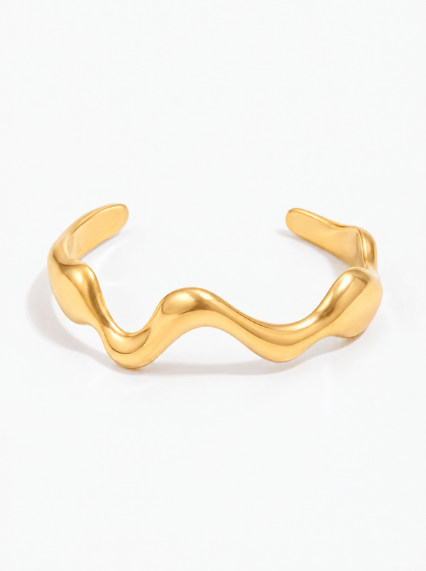 Maeve cuff bracelet - Opulaire - WATERPROOF jewelry - 