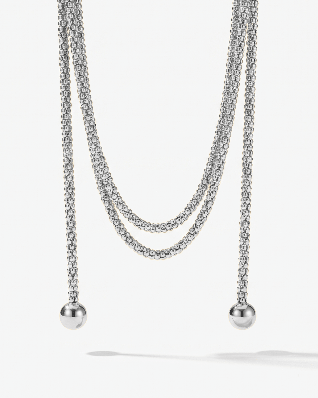 Mimi necklace - Opulaire - WATERPROOF jewelry - Silver -