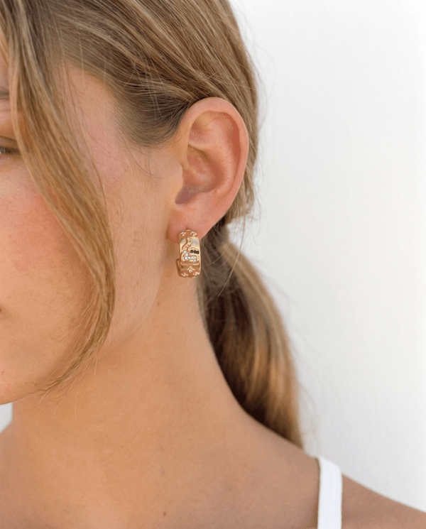 Nora earrings - Opulaire - WATERPROOF jewelry - 