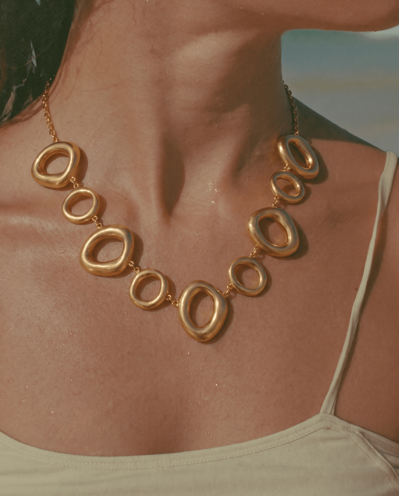 Qiana necklace - Opulaire - WATERPROOF jewelry - 
