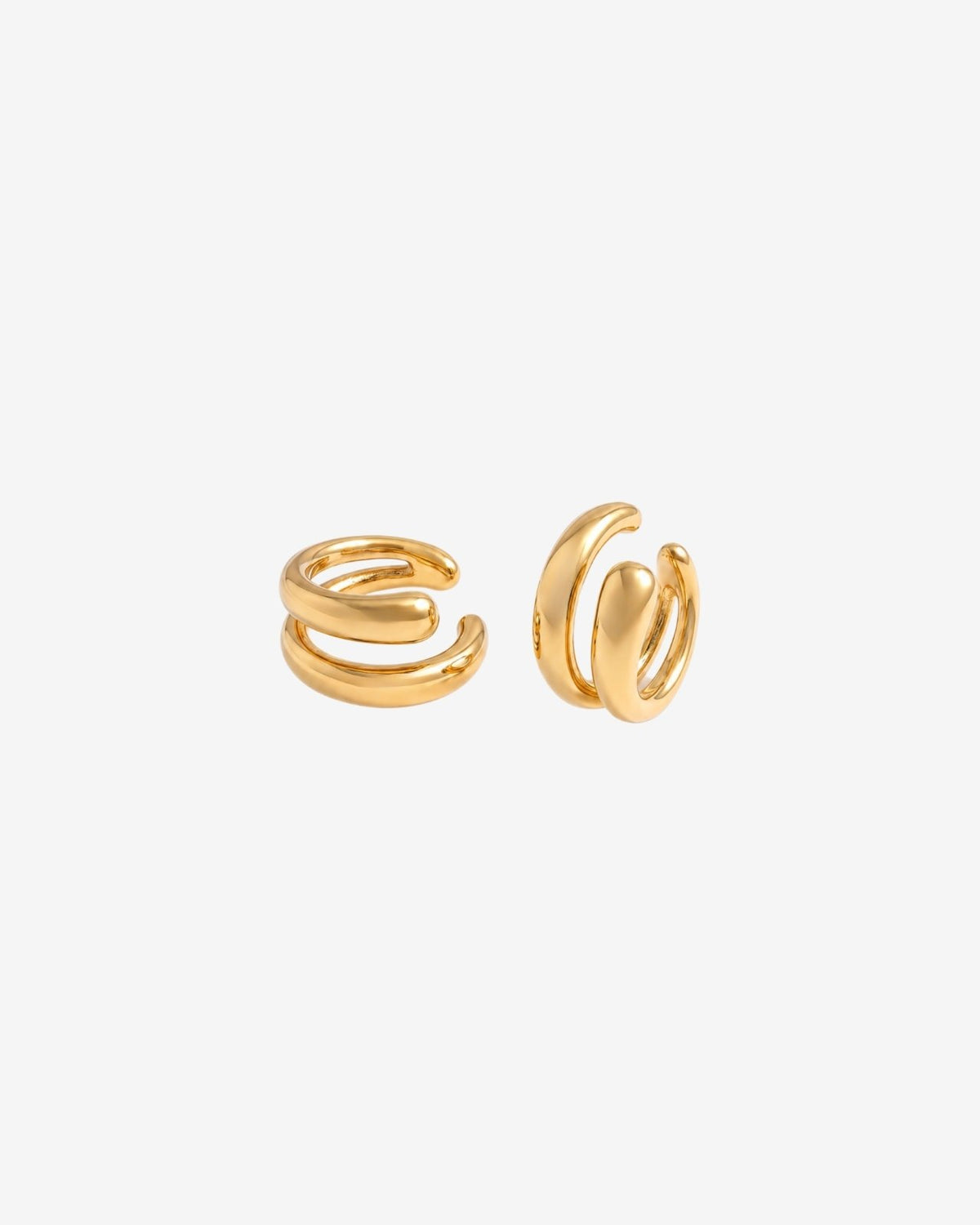Sage ear cuffs - Opulaire - WATERPROOF jewelry - 