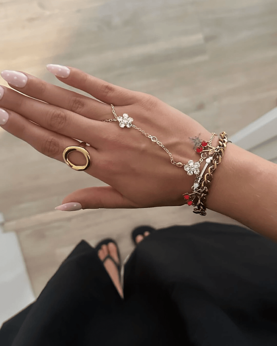 Salerno - Open circle ring - Stainless steel