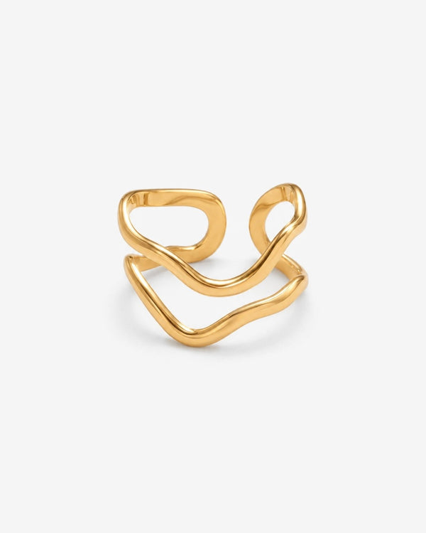 Saze ring - Opulaire - WATERPROOF jewelry - Adjustable -