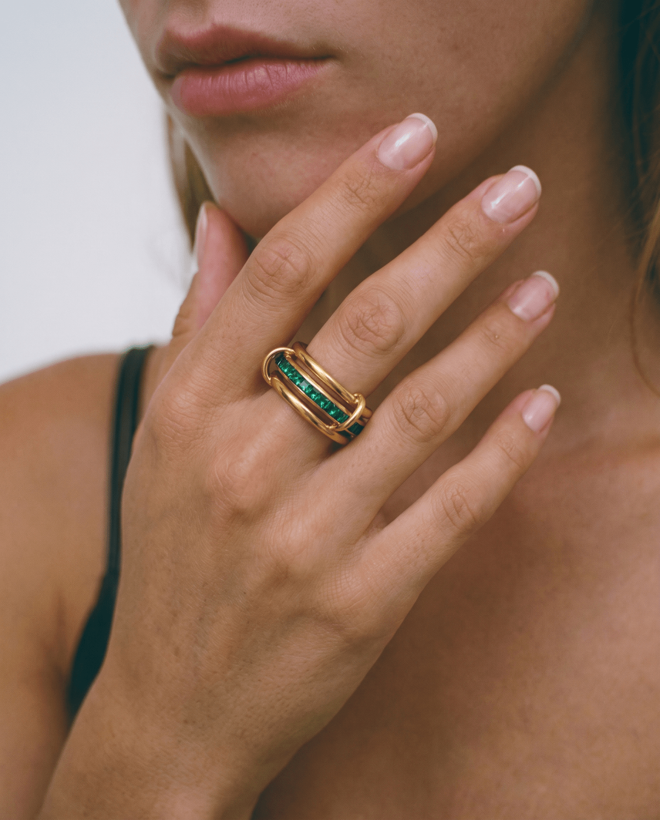 Tay - Stacked ring - Stainless steel - Opulaire - WATERPROOF jewelry - EU 52 -