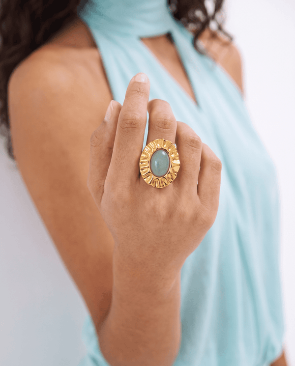 Terni ring - Opulaire - WATERPROOF jewelry - adjustable -
