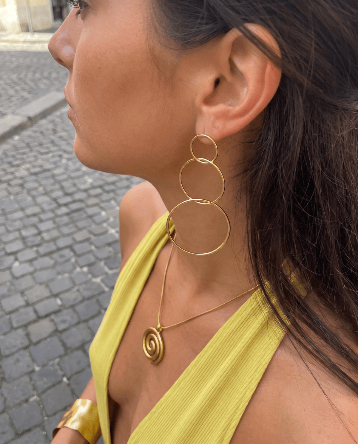 Tribeca earrings - Opulaire - WATERPROOF jewelry - 