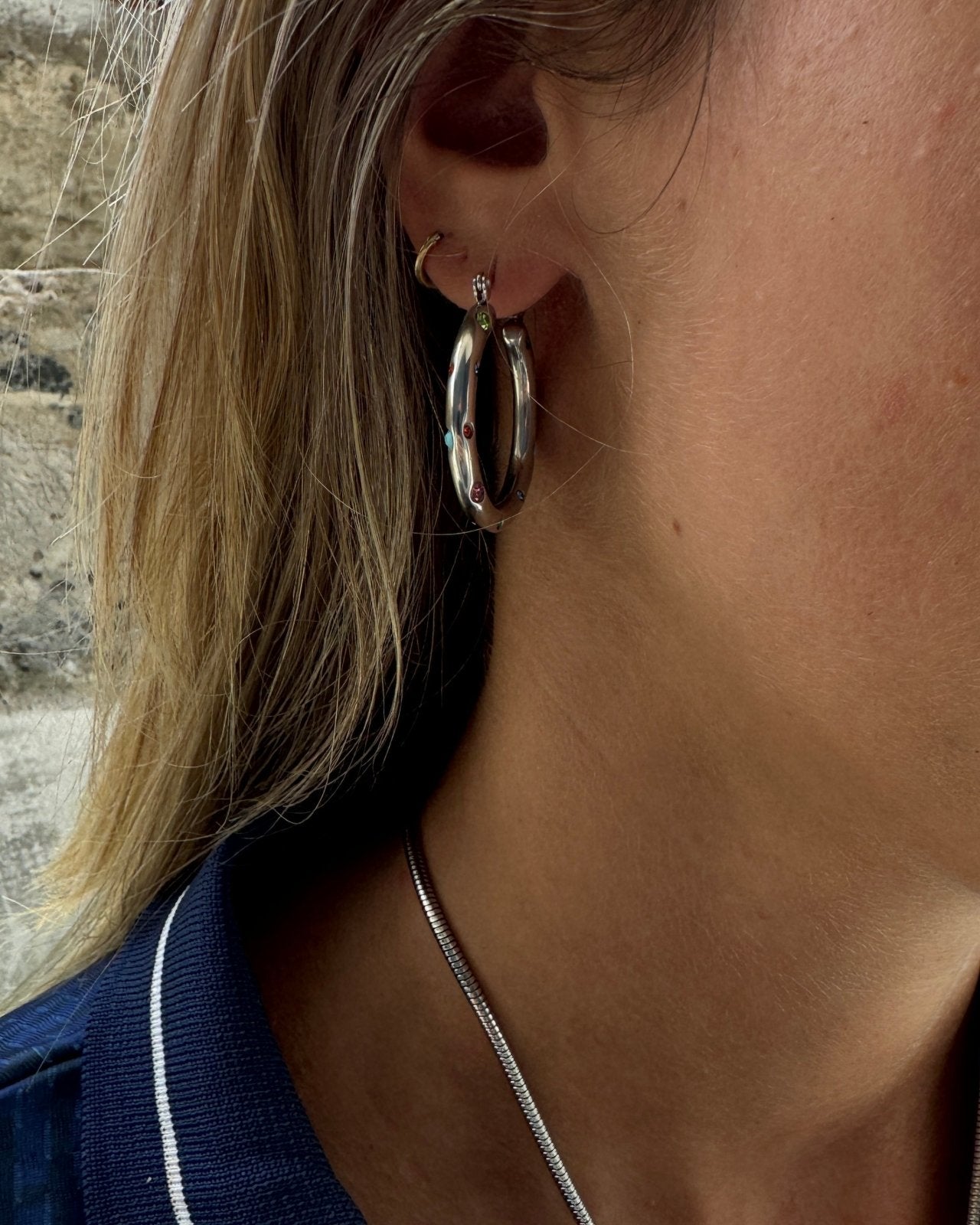 Val earrings - Opulaire - WATERPROOF jewelry - Gold -