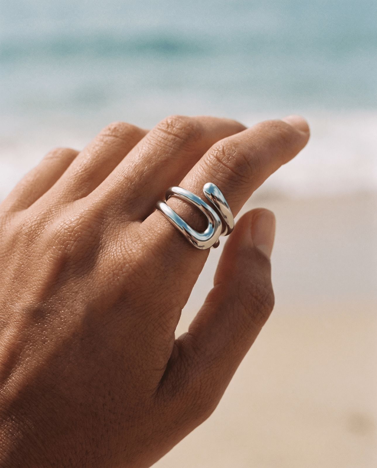 Viana ring - Opulaire - WATERPROOF jewelry - Adjustable -