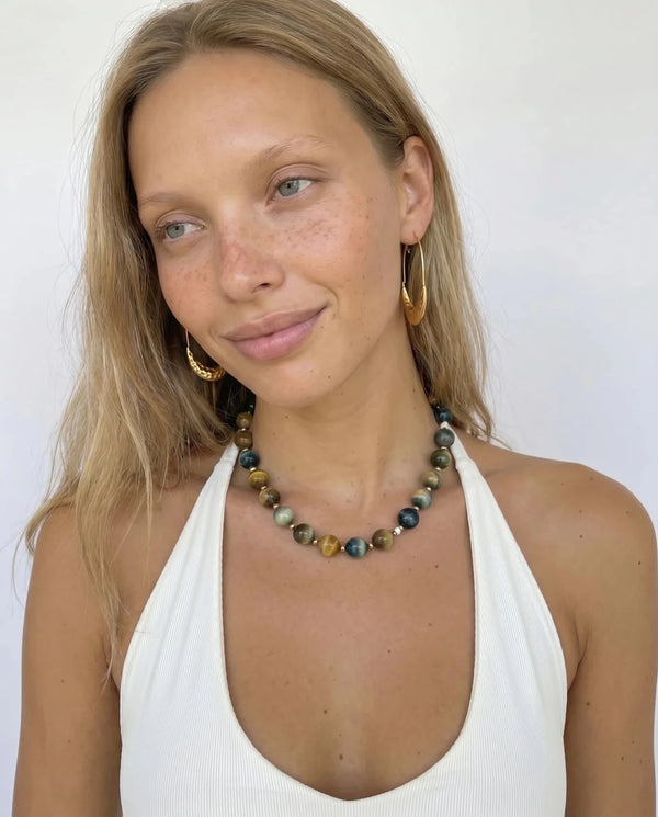 Vivi earrings - Opulaire - WATERPROOF jewelry - Gold -