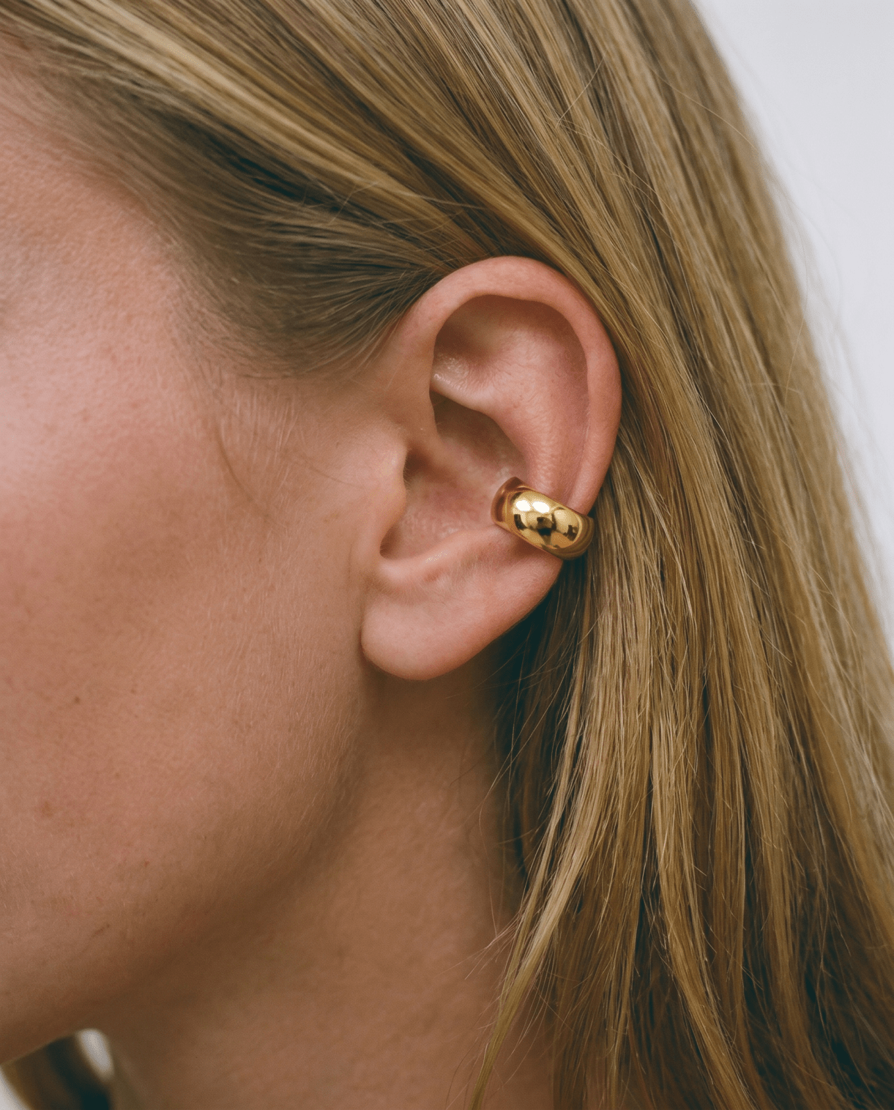 Zara - Chunky ear cuffs set - Stainless steel - Opulaire - WATERPROOF jewelry - 